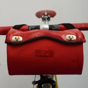 Cyclodelic Red Bike Handlebar Bag